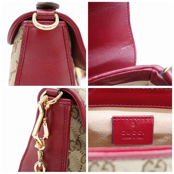 Gucci Mini Top Handle GG Marmont 2way Shoulder Bag Crossbody - Picture 8 of 8